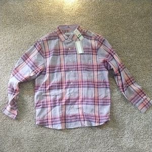 Tommy Bahama Mulberry Purple Linen Shirt